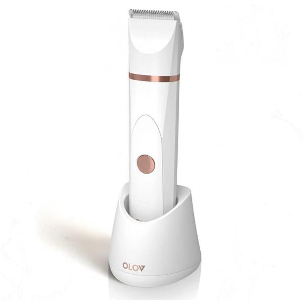 Bikini Trimmer Women - Wet/Dry Body Shaver Groomer, Replaceable Ceramic Blade